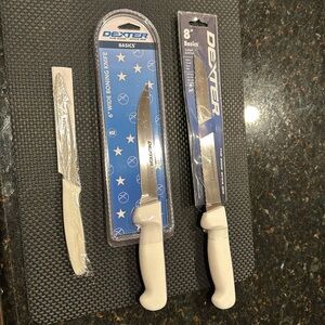 NEW Knives Dexter Basics White Handle Commercial Quality